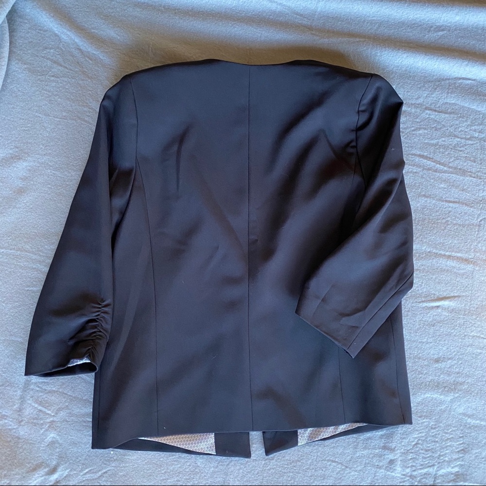 Black Blazer Jacket - image 5